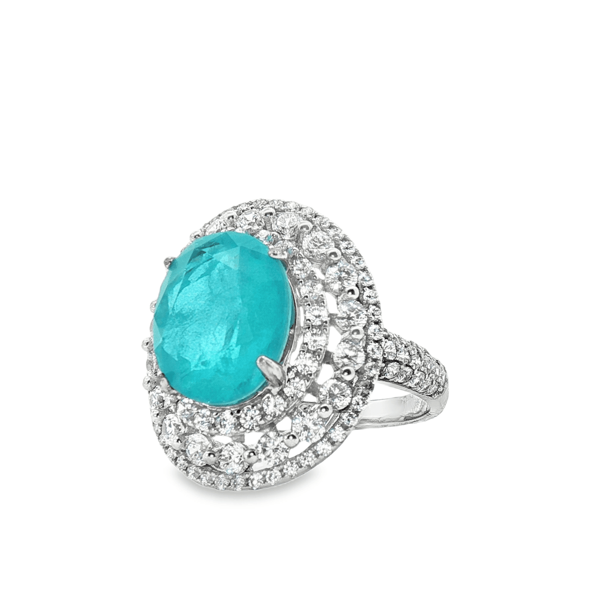 Set Silver 925 Aquamarine