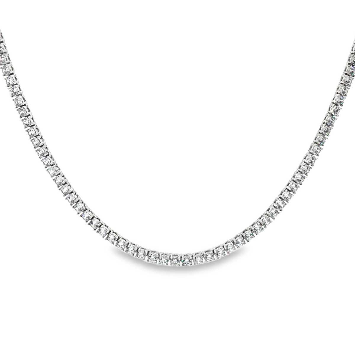 Tennis Necklace Silver 925