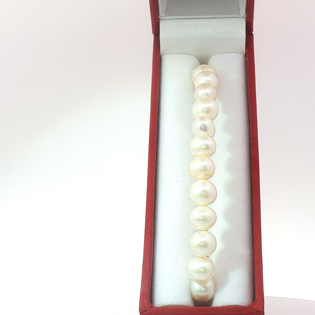 Fancy Brass Pearls Bracelet