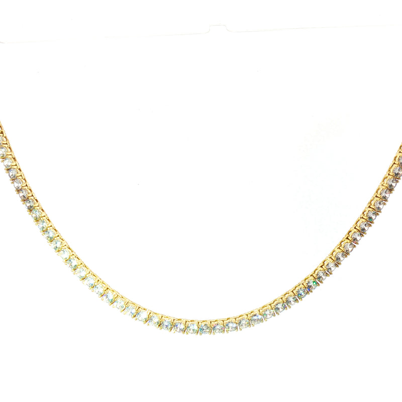Fancy Brass Necklace