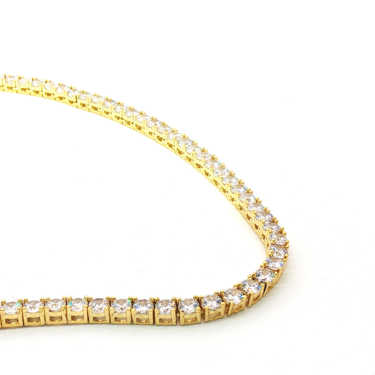 Fancy Brass Necklace