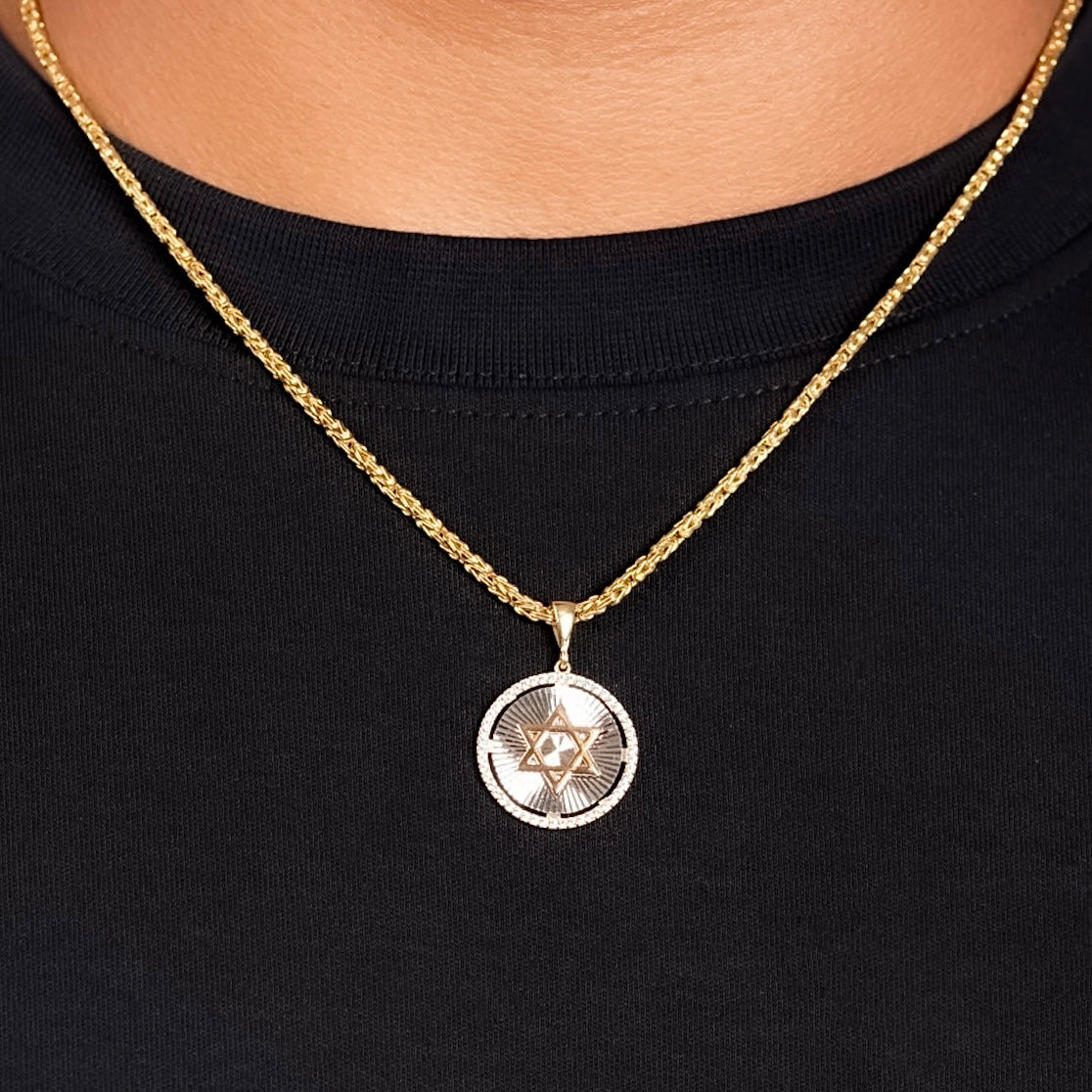Charm Star of David 14k Gold