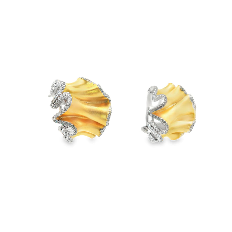 Cocktail Earrings Sterling Silver 925