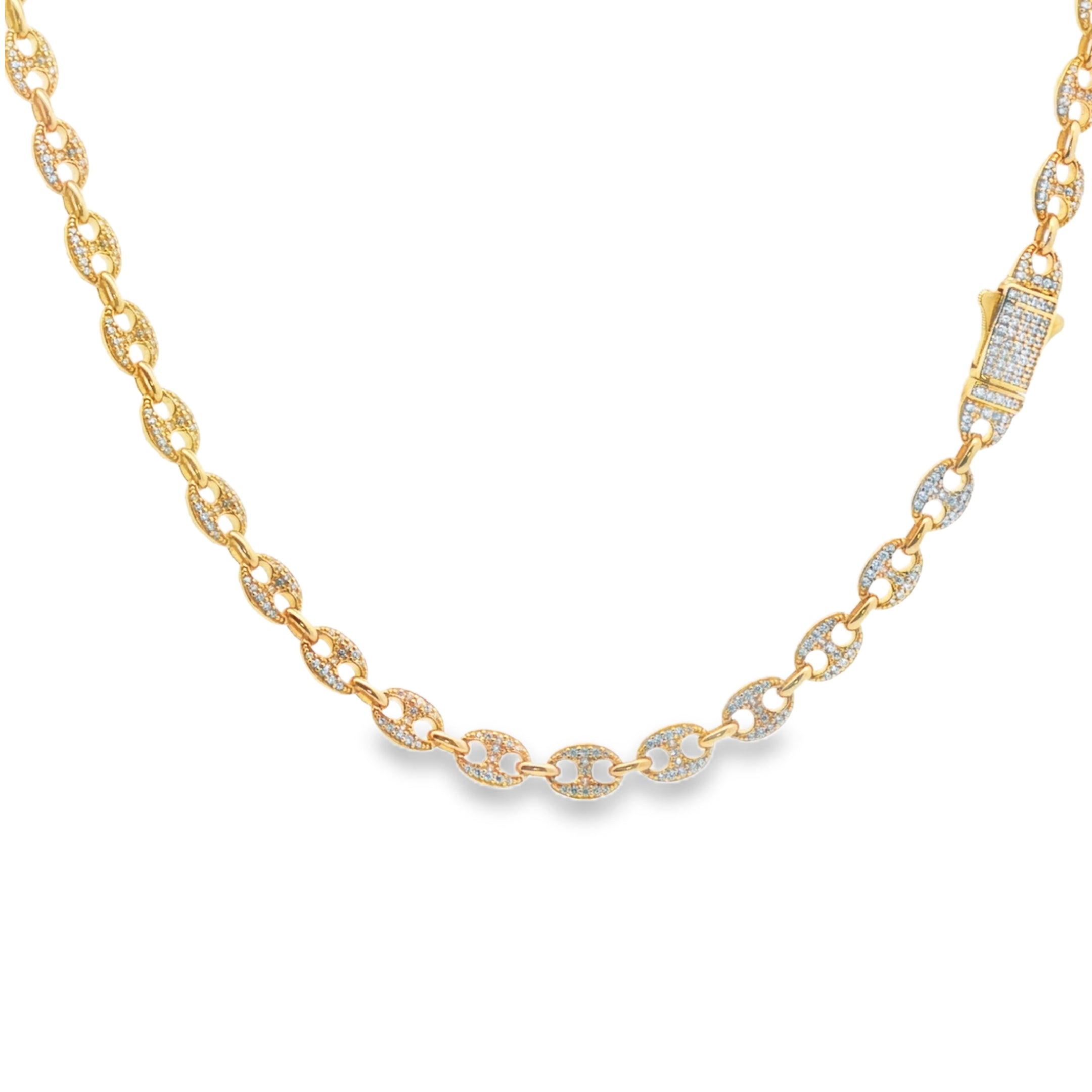 Monaco Gucci Chain 14k Gold