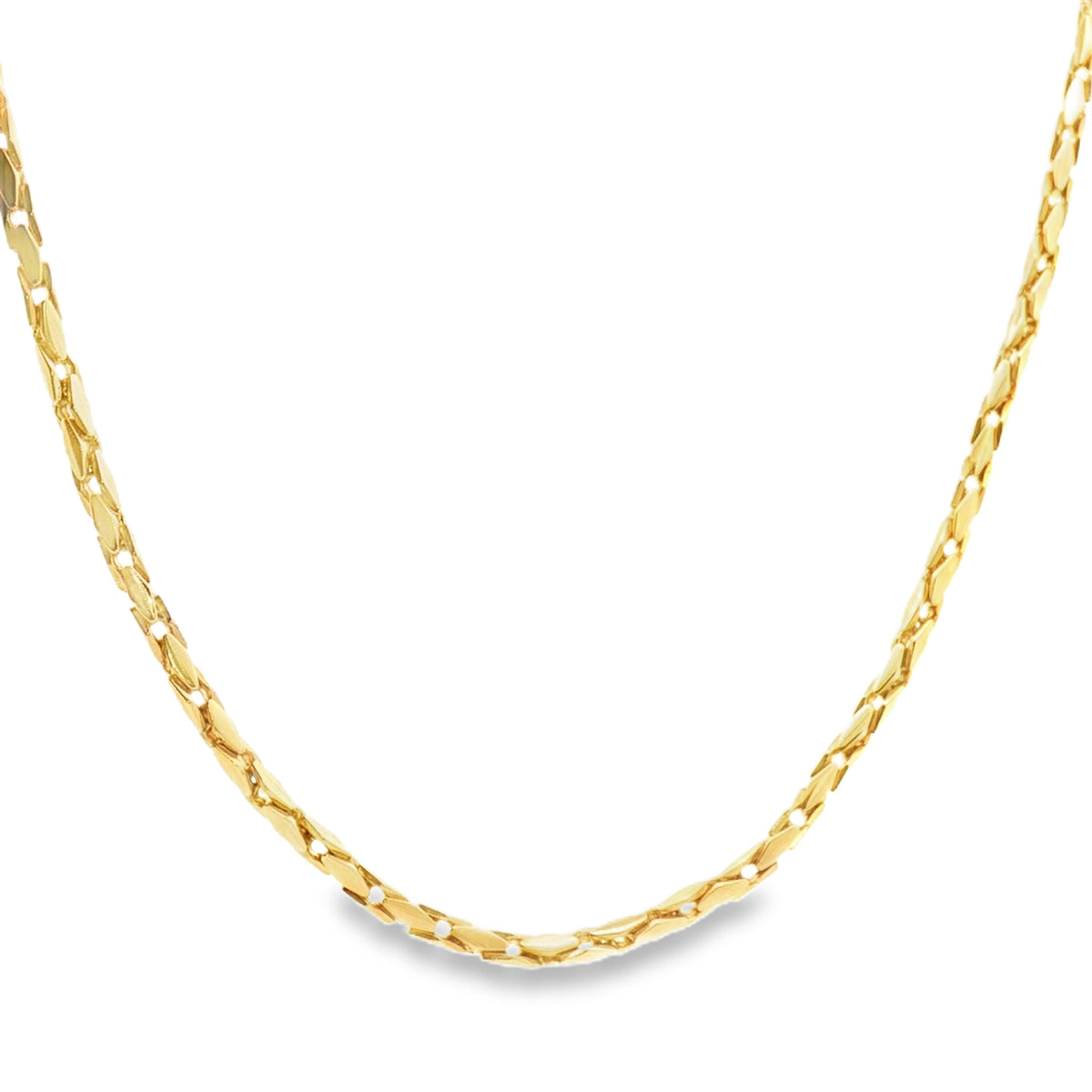 Fancy Chain Necklace for Men 14k Gold