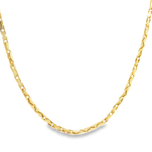 Fancy Chain Necklace for Men 14k Gold