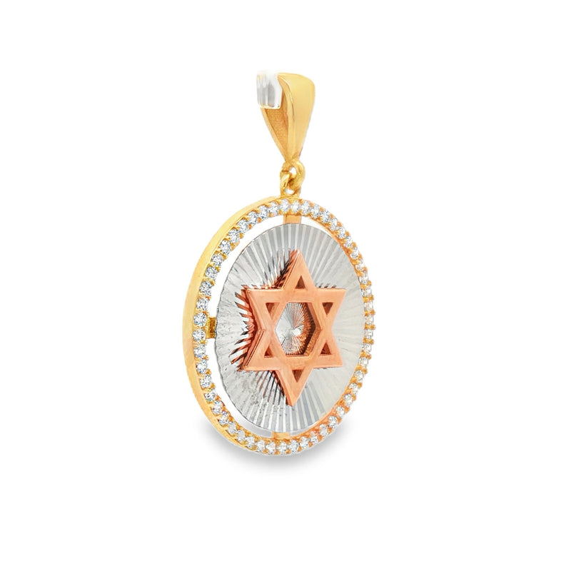 Charm Star of David 14k Gold