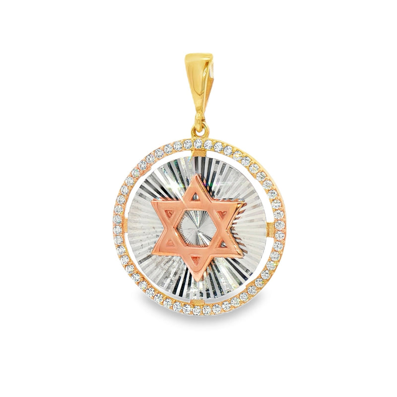 Charm Star of David 14k Gold