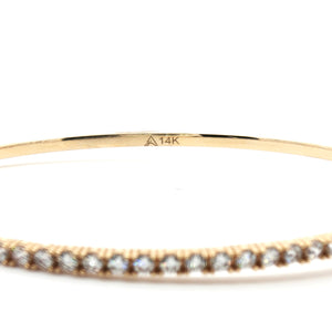 Tenis Bangel Zirconia 14k Gold