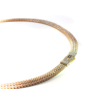 Fancy Necklace Monaco 14k