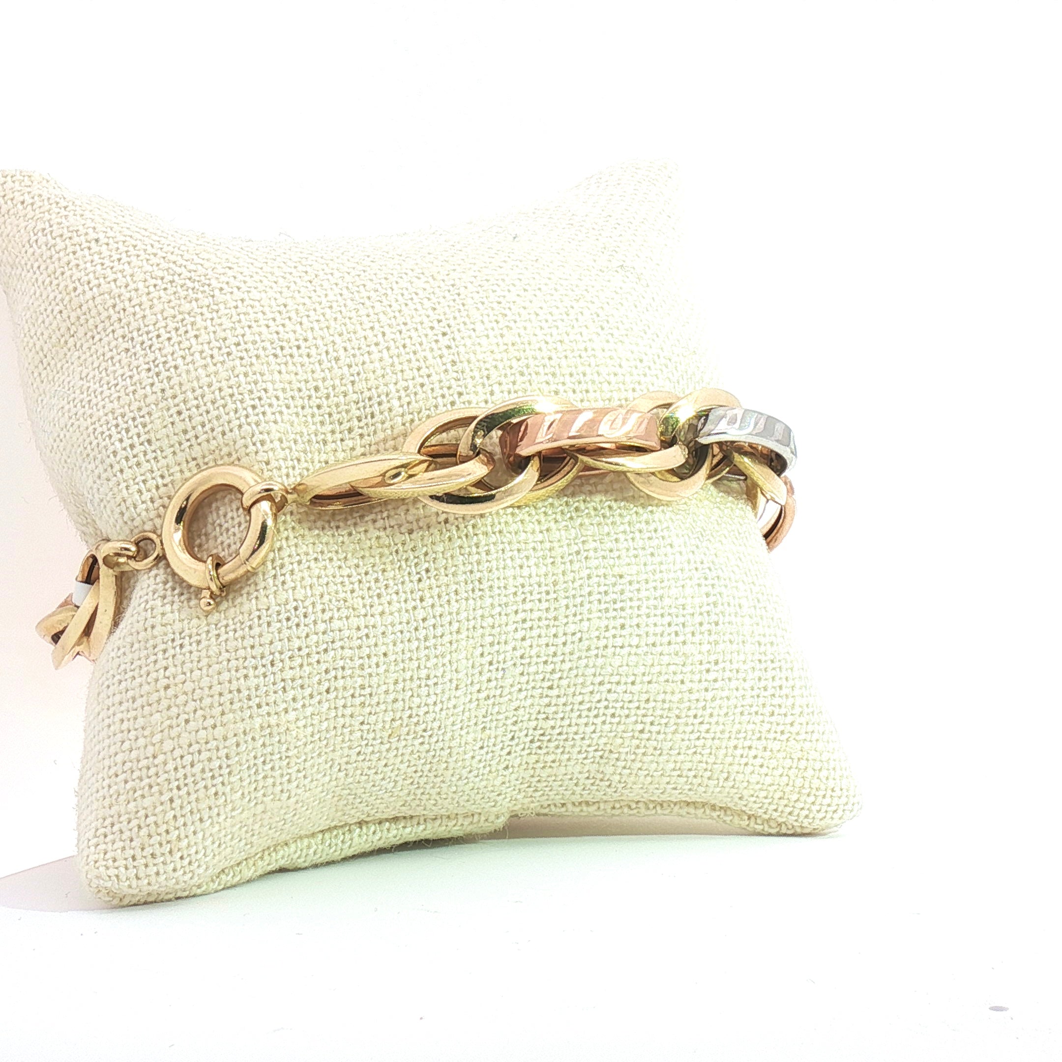 Fancy 3 Tones Bracelet