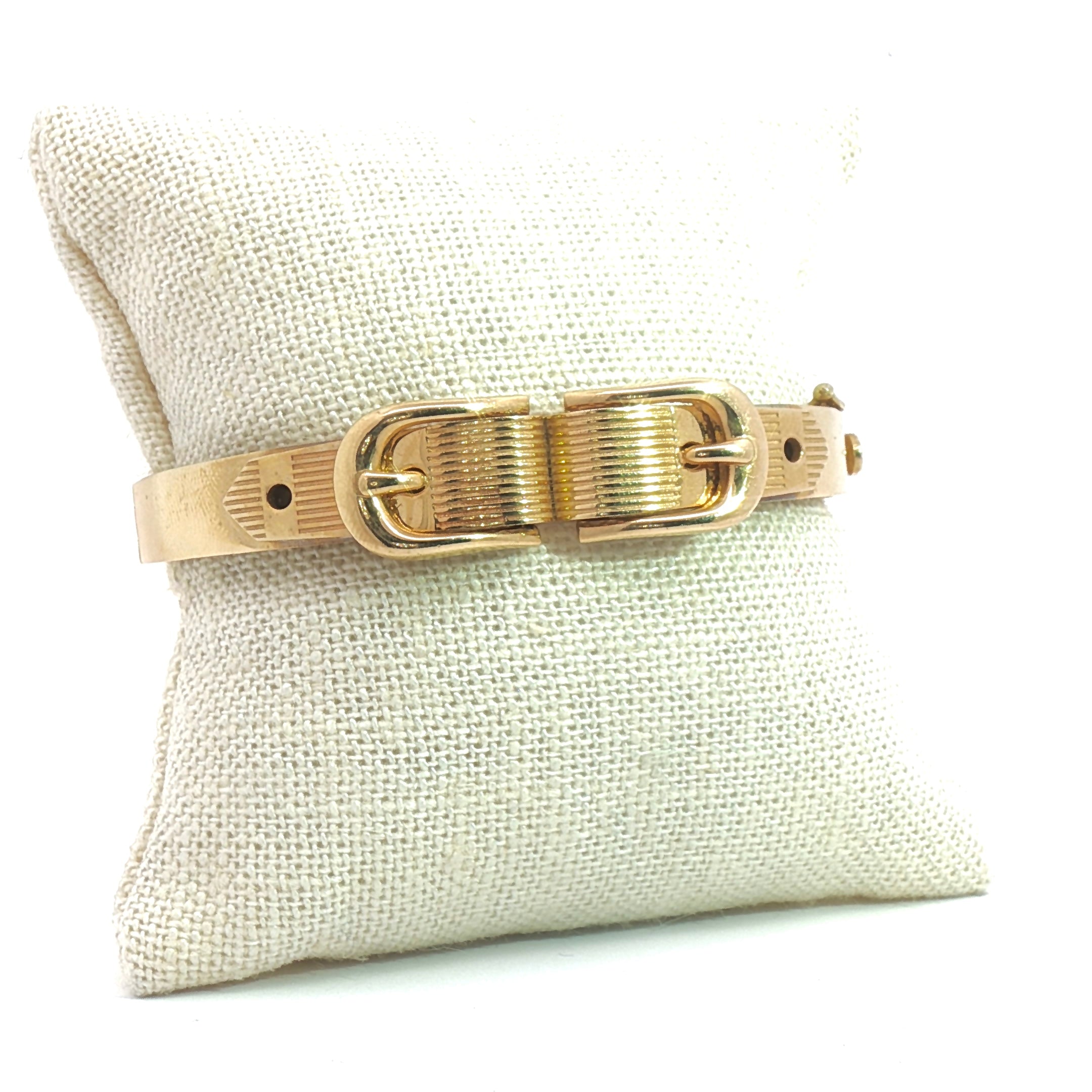 Fancy Bangle Bracelet With Stones