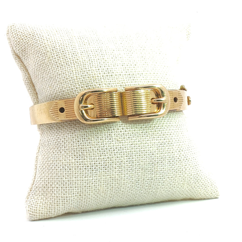 Fancy Bangle Bracelet With Stones