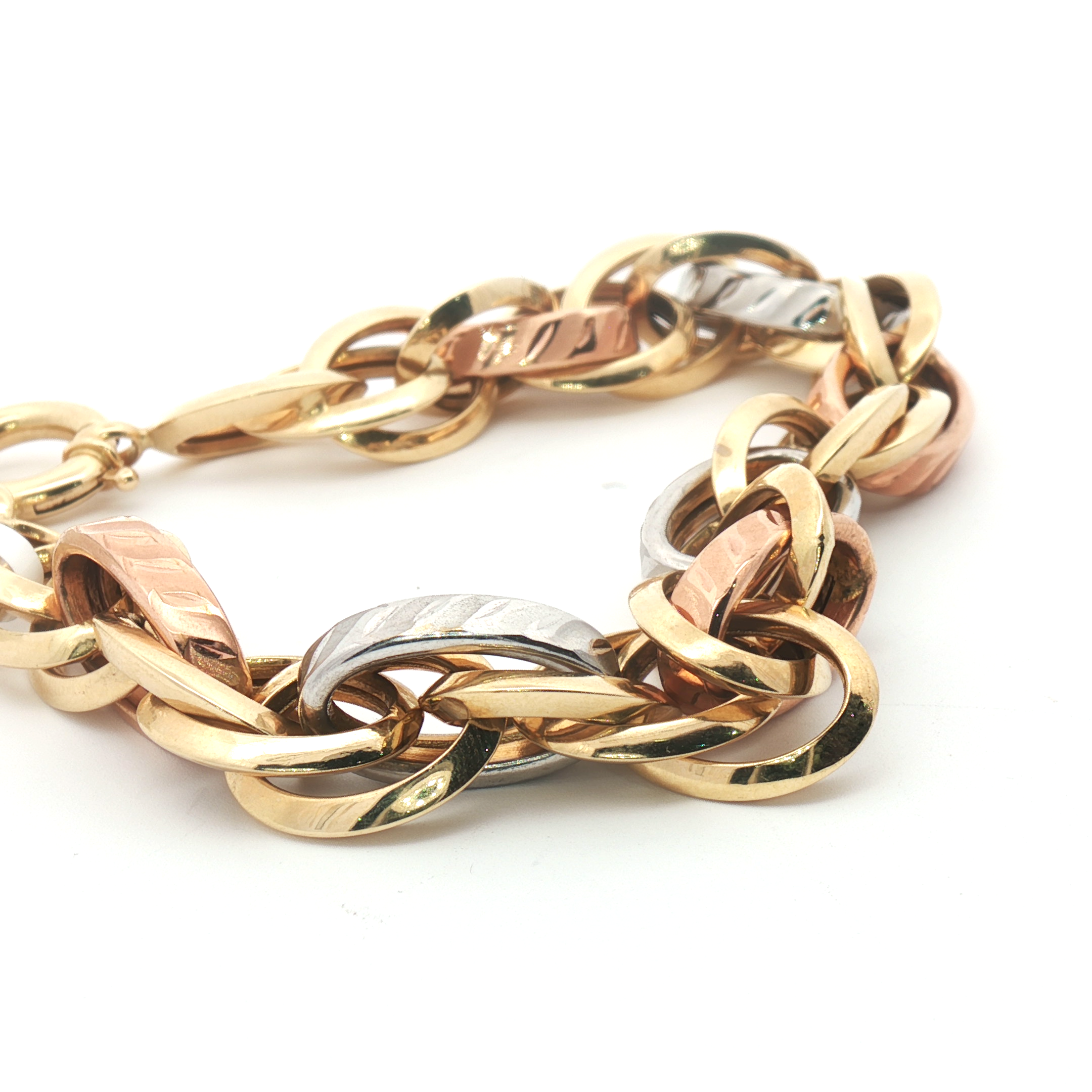 Fancy 3 Tones Bracelet