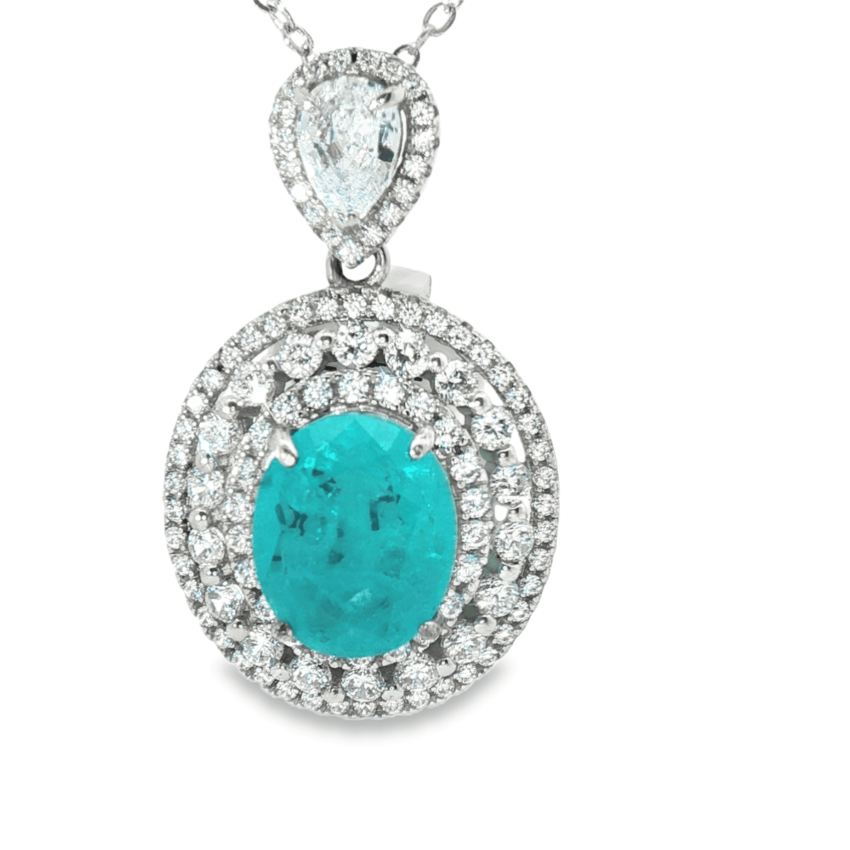 Set Silver 925 Aquamarine